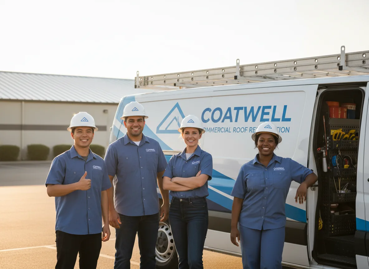 Commercial roof coating company in Fields Landing, CA
